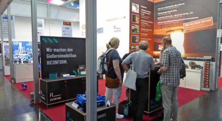 HICONFORM - Messestand zur Newcast 2019