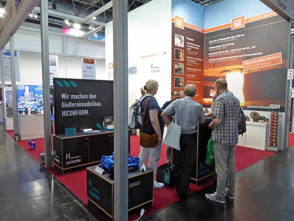 hiconform_newcast2019_giessereimodellbau_automatisierung HICONFORM - Messestand zur Newcast 2019